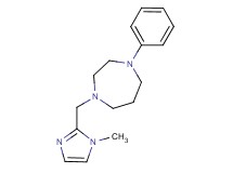 1-[(1-methyl-1H-imidazol-2-yl)methyl]-4-phenyl-1,4-diazepane