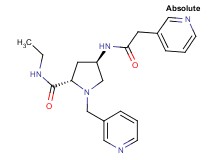 (4R)-N-ethyl-4-[(pyridin-3-ylacetyl)amino]-1-(pyridin-3-ylmethyl)-L-prolinamide