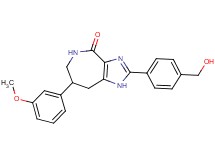 2-[4-(hydroxymethyl)phenyl]-7-(3-methoxyphenyl)-5,6,7,8-tetrahydroimidazo[4,5-c]azepin-4(1H)-one