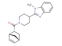 2-{1-[(1R*,2R*,4R*)-bicyclo[2.2.1]hept-5-en-2-ylcarbonyl]-4-piperidinyl}-1-methyl-1H-benzimidazole