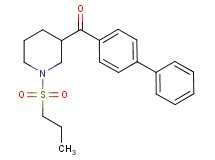 4-biphenylyl[1-(propylsulfonyl)-3-piperidinyl]methanone