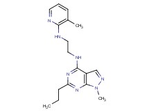 N-(1-methyl-6-propyl-1H-pyrazolo[3,4-d]pyrimidin-4-yl)-N'-(3-methylpyridin-2-yl)ethane-1,2-diamine