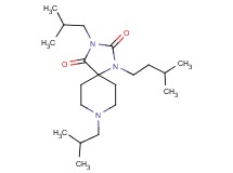 3,8-diisobutyl-1-(3-methylbutyl)-1,3,8-triazaspiro[4.5]decane-2,4-dione