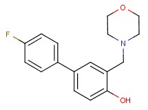 4'-fluoro-3-(4-morpholinylmethyl)-4-biphenylol