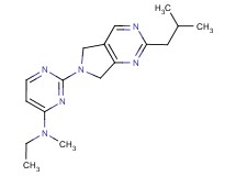 N-ethyl-2-(2-isobutyl-5,7-dihydro-6H-pyrrolo[3,4-d]pyrimidin-6-yl)-N-methylpyrimidin-4-amine