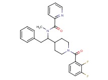 N-{1-[1-(2,3-difluorobenzoyl)-4-piperidinyl]-2-phenylethyl}-N-methyl-2-pyridinecarboxamide