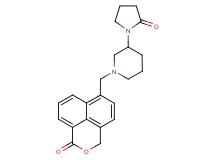 1-{1-[(1-oxo-1H,3H-benzo[de]isochromen-6-yl)methyl]piperidin-3-yl}pyrrolidin-2-one