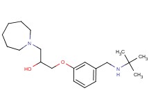 1-(1-azepanyl)-3-{3-[(tert-butylamino)methyl]phenoxy}-2-propanol