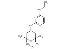 N~4~-ethyl-N~2~-(1,2,2,6,6-pentamethylpiperidin-4-yl)pyrimidine-2,4-diamine