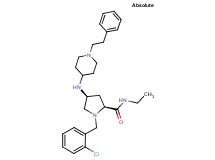 (4S)-1-(2-chlorobenzyl)-N-ethyl-4-{[1-(2-phenylethyl)-4-piperidinyl]amino}-L-prolinamide