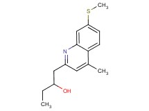 1-[4-methyl-7-(methylthio)quinolin-2-yl]butan-2-ol