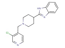 2-{1-[(3-chloropyridin-4-yl)methyl]piperidin-4-yl}-1H-benzimidazole