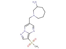 1-{[3-(methylsulfonyl)pyrazolo[1,5-a]pyrimidin-6-yl]methyl}-3-azepanamine dihydrochloride