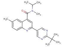 2-(2-tert-butylpyrimidin-5-yl)-N-isopropyl-N,6-dimethylquinoline-4-carboxamide