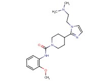 4-{1-[2-(dimethylamino)ethyl]-1H-imidazol-2-yl}-N-(2-methoxyphenyl)-1-piperidinecarboxamide