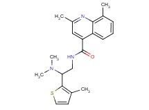 N-[2-(dimethylamino)-2-(3-methyl-2-thienyl)ethyl]-2,8-dimethyl-4-quinolinecarboxamide
