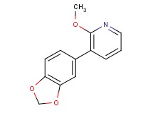 3-(1,3-benzodioxol-5-yl)-2-methoxypyridine