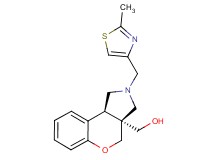 [(3aS*,9bS*)-2-[(2-methyl-1,3-thiazol-4-yl)methyl]-1,2,3,9b-tetrahydrochromeno[3,4-c]pyrrol-3a(4H)-yl]methanol