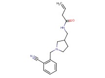 N-{[1-(2-cyanobenzyl)pyrrolidin-3-yl]methyl}but-3-enamide