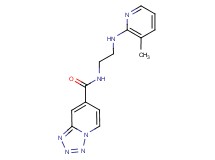 N-{2-[(3-methylpyridin-2-yl)amino]ethyl}tetrazolo[1,5-a]pyridine-7-carboxamide