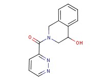 2-(pyridazin-3-ylcarbonyl)-1,2,3,4-tetrahydroisoquinolin-4-ol