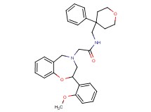 2-[2-(2-methoxyphenyl)-2,3-dihydro-1,4-benzoxazepin-4(5H)-yl]-N-[(4-phenyltetrahydro-2H-pyran-4-yl)methyl]acetamide