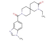 2-ethyl-9-[(1-methyl-1H-benzimidazol-5-yl)carbonyl]-2,9-diazaspiro[5.5]undecan-3-one
