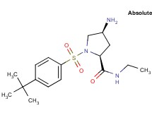 (4S)-4-amino-1-[(4-tert-butylphenyl)sulfonyl]-N-ethyl-L-prolinamide