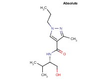 N-[(1S)-1-(hydroxymethyl)-2-methylpropyl]-3-methyl-1-propyl-1H-pyrazole-4-carboxamide