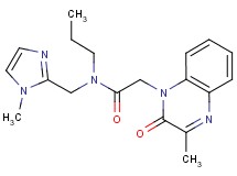 N-[(1-methyl-1H-imidazol-2-yl)methyl]-2-(3-methyl-2-oxoquinoxalin-1(2H)-yl)-N-propylacetamide