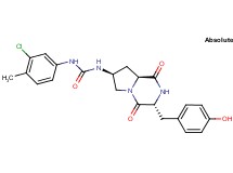 N-(3-chloro-4-methylphenyl)-N'-[(3R,7S,8aS)-3-(4-hydroxybenzyl)-1,4-dioxooctahydropyrrolo[1,2-a]pyrazin-7-yl]urea