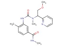 3-({[(2-methoxy-1-pyridin-2-ylethyl)(methyl)amino]carbonyl}amino)-N,4-dimethylbenzamide