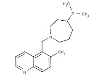 N,N-dimethyl-1-[(6-methyl-5-quinolinyl)methyl]-4-azepanamine