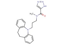 N-[3-(10,11-dihydro-5H-dibenzo[b,f]azepin-5-yl)propyl]-N-methyl-1H-1,2,3-triazole-5-carboxamide