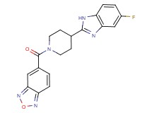 5-{[4-(5-fluoro-1H-benzimidazol-2-yl)-1-piperidinyl]carbonyl}-2,1,3-benzoxadiazole