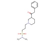 N,N-dimethyl-3-[3-(phenylacetyl)-1-piperidinyl]-1-propanesulfonamide