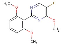 2-(2,6-dimethoxyphenyl)-5-fluoro-4-methoxypyrimidine
