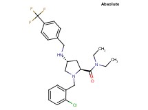 (4R)-1-(2-chlorobenzyl)-N,N-diethyl-4-{[4-(trifluoromethyl)benzyl]amino}-L-prolinamide