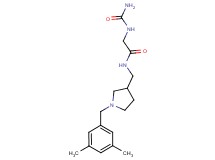 N~2~-(aminocarbonyl)-N~1~-{[1-(3,5-dimethylbenzyl)pyrrolidin-3-yl]methyl}glycinamide