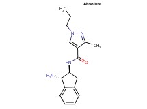 N-[(1S,2S)-1-amino-2,3-dihydro-1H-inden-2-yl]-3-methyl-1-propyl-1H-pyrazole-4-carboxamide hydrochloride