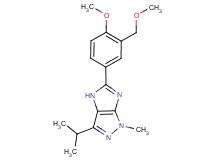 3-isopropyl-5-[4-methoxy-3-(methoxymethyl)phenyl]-1-methyl-1,4-dihydroimidazo[4,5-c]pyrazole