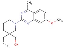 [3-ethyl-1-(7-methoxy-4-methylquinazolin-2-yl)piperidin-3-yl]methanol