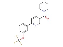 5-(piperidin-1-ylcarbonyl)-2-[3-(trifluoromethoxy)phenyl]pyridine