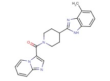 2-[1-(imidazo[1,2-a]pyridin-3-ylcarbonyl)-4-piperidinyl]-4-methyl-1H-benzimidazole