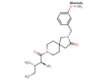 8-L-isoleucyl-2-(3-methoxybenzyl)-2,8-diazaspiro[4.5]decan-3-one hydrochloride