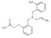 2-(2-{[allyl(2-methylbenzyl)amino]methyl}phenoxy)acetamide