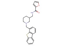 N-{[1-(dibenzo[b,d]thien-4-ylmethyl)-3-piperidinyl]methyl}-2-furamide