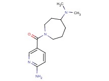 1-[(6-amino-3-pyridinyl)carbonyl]-N,N-dimethyl-4-azepanamine