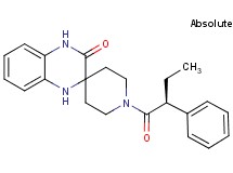 1-[(2S)-2-phenylbutanoyl]-1',4'-dihydro-3'H-spiro[piperidine-4,2'-quinoxalin]-3'-one