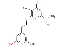 6-(2-{[2-(dimethylamino)-5,6-dimethylpyrimidin-4-yl]amino}ethyl)-2-methylpyrimidin-4-ol
